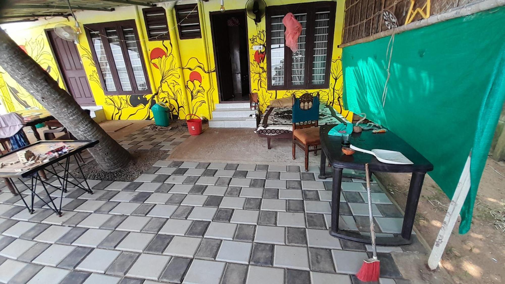 Santa Maria Hostel Munroe Island Mundrothuruth Zewnętrze zdjęcie